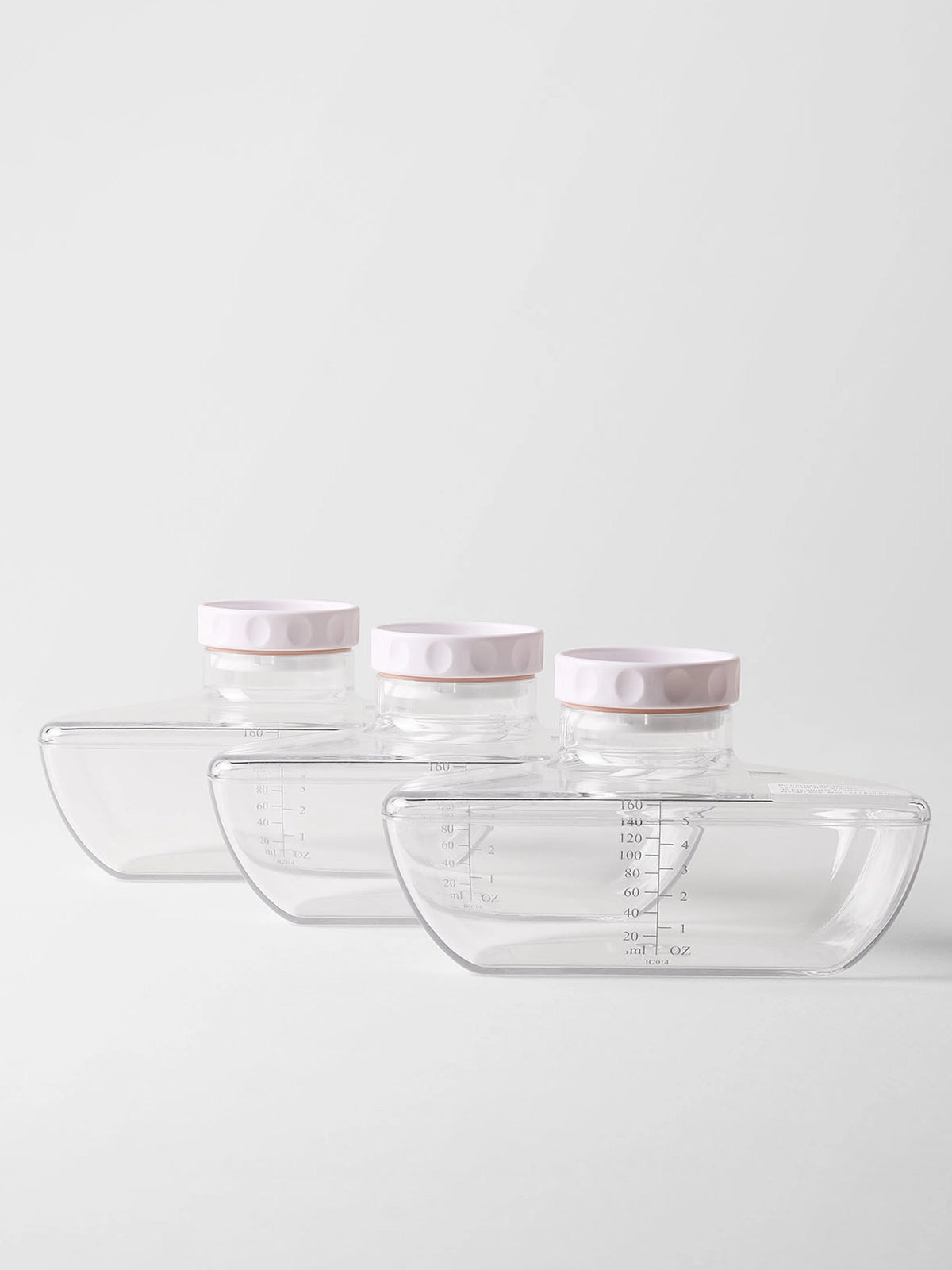 Perifit Pump | Bewaarflesjes voor moedermelk (set van 3)